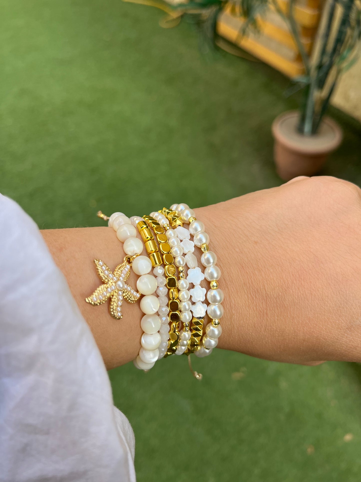Pearly pearl set