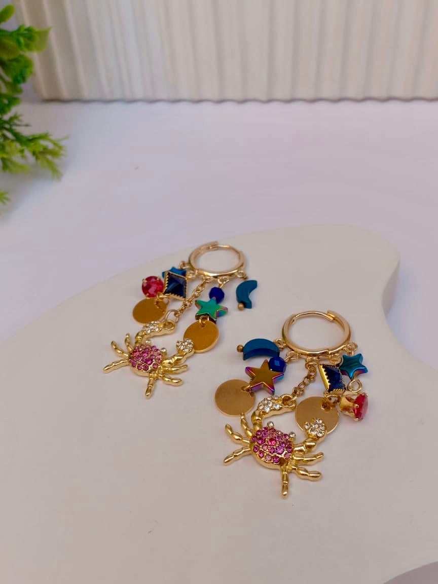 Crabs earrings