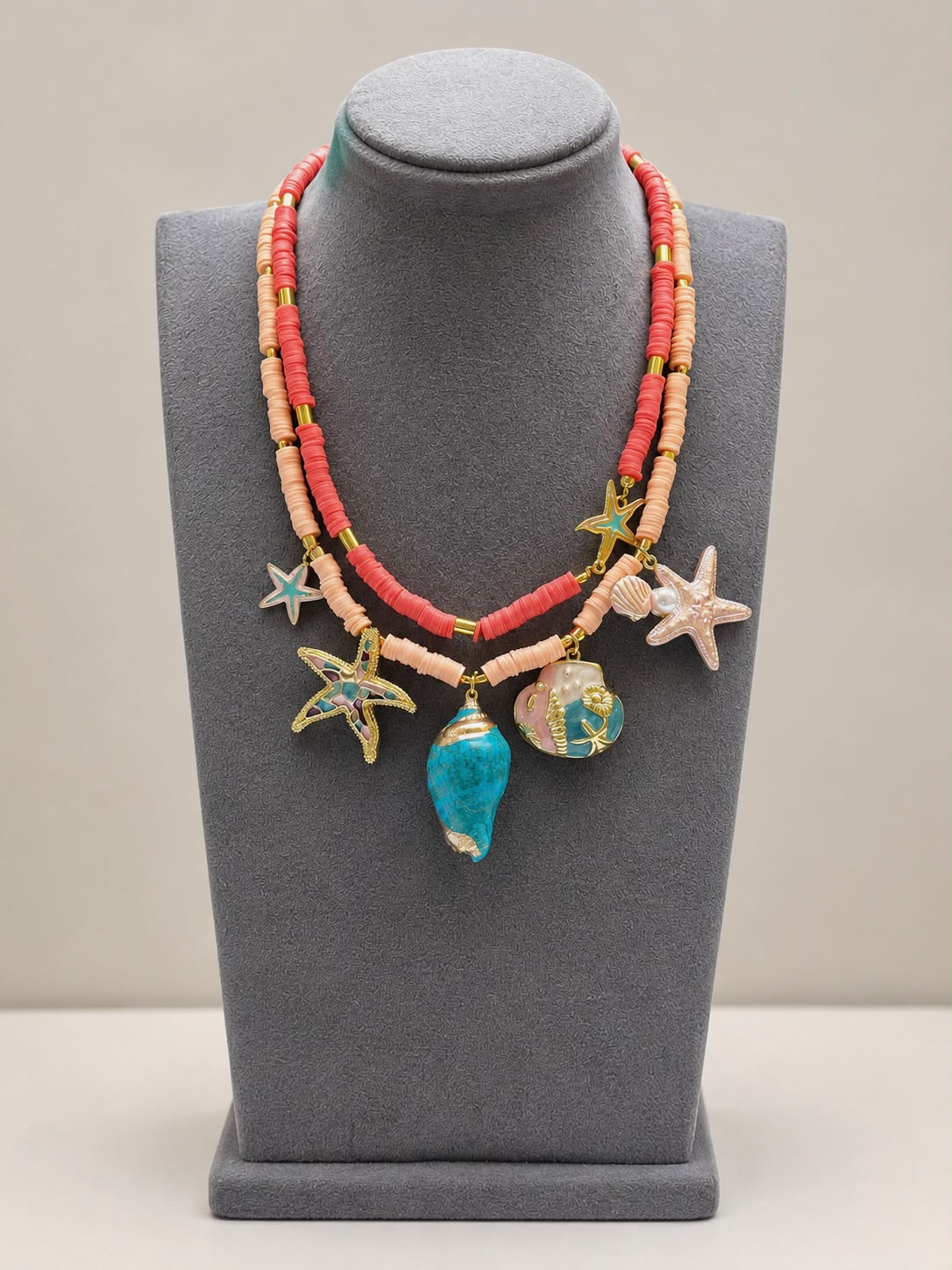 Mermaid Lagoon Charm Necklace