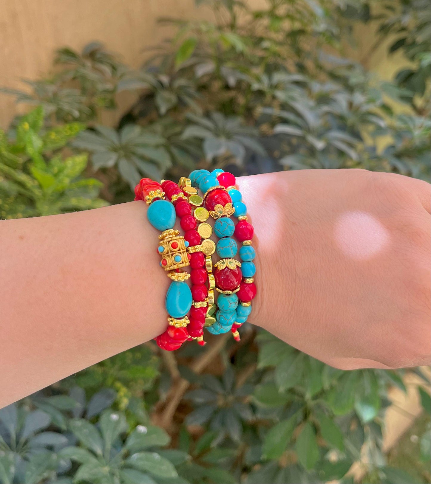 Royal Azure & Crimson Stack