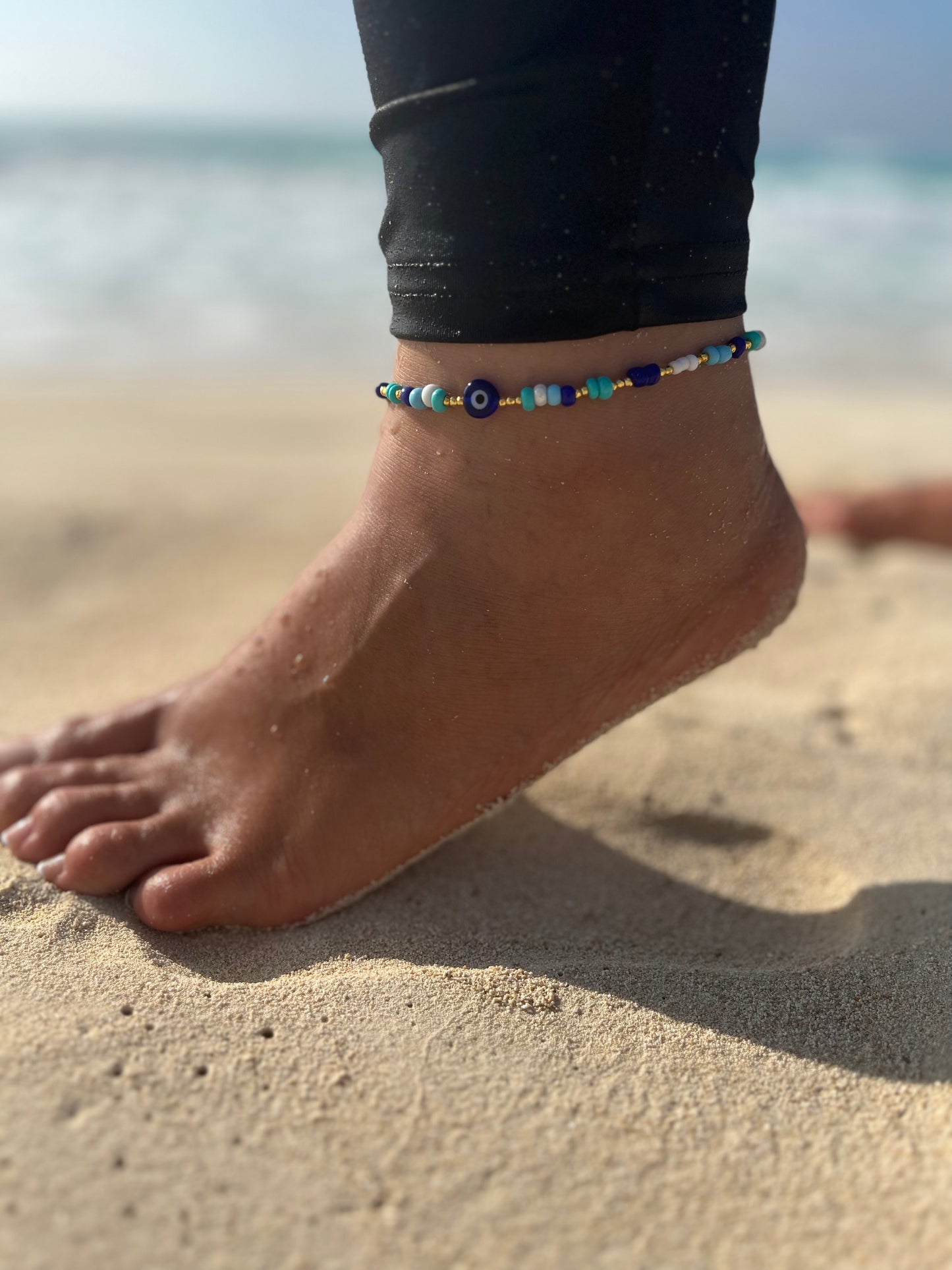 Olympic anklet