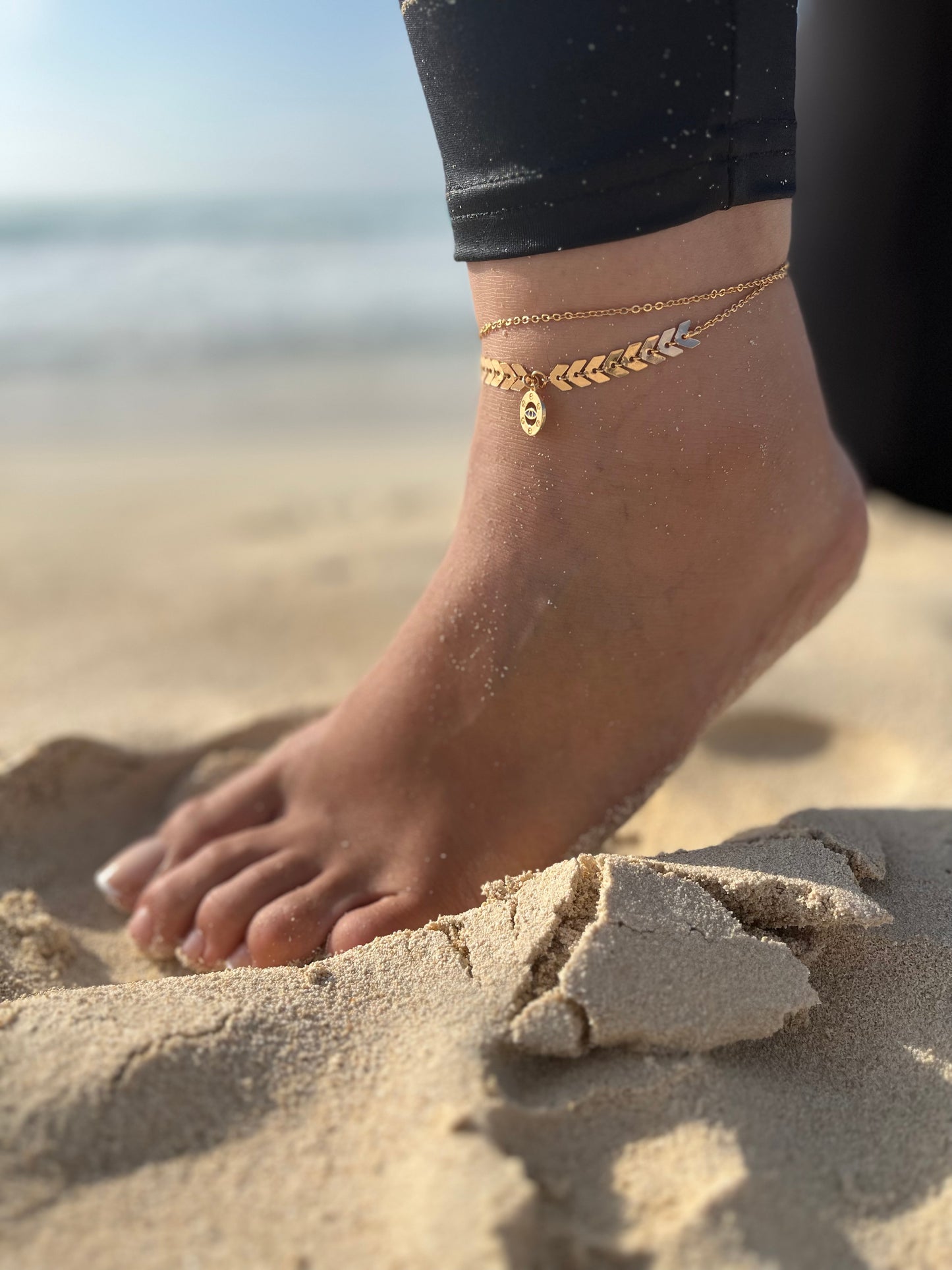 Pastel anklet