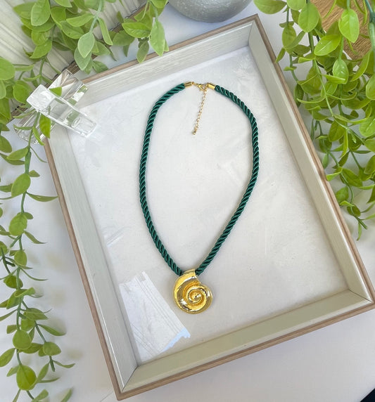 Green shell rope