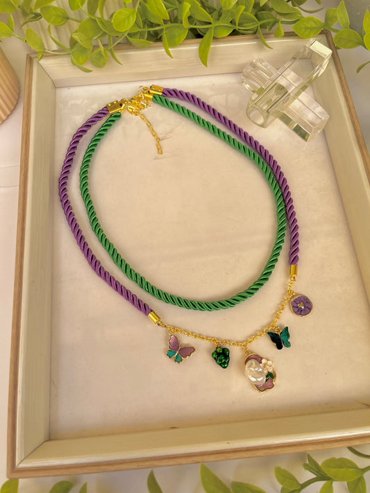 Grapes necklace