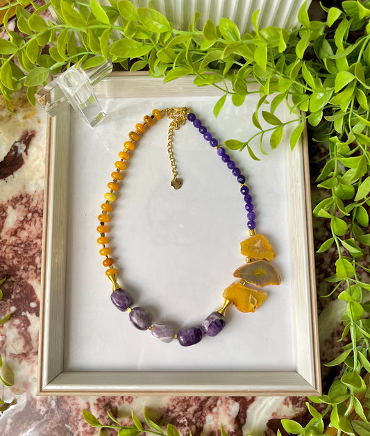 Daffodil necklace