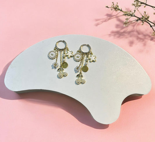 Cherries earrings