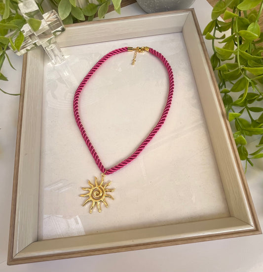 Pink sun rope