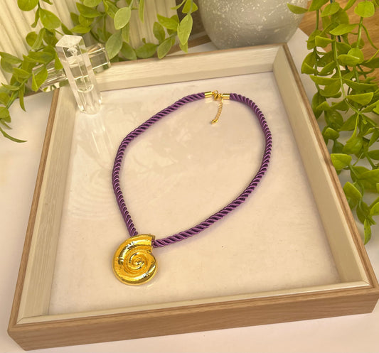 Purple shell rope