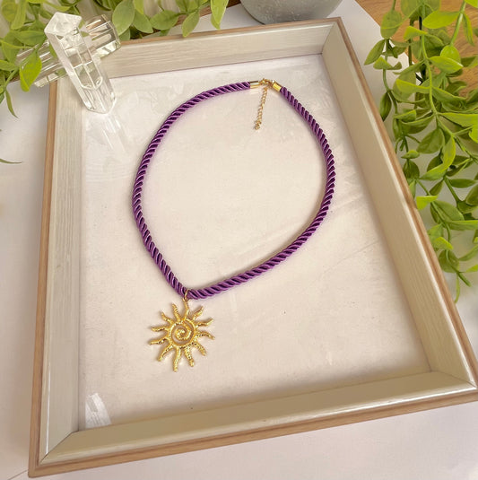 Purple sunny rope