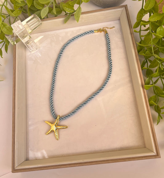 Light blue star rope