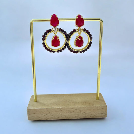 Ruby’s earrings