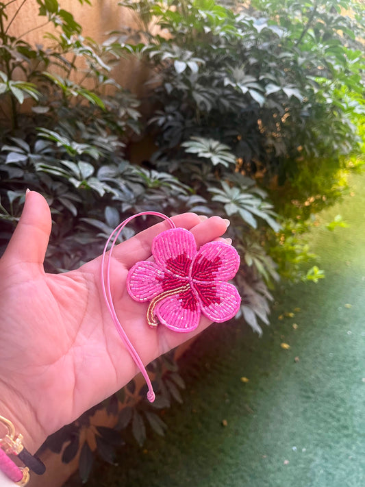 Hand-Embroidered Bloom Ornament