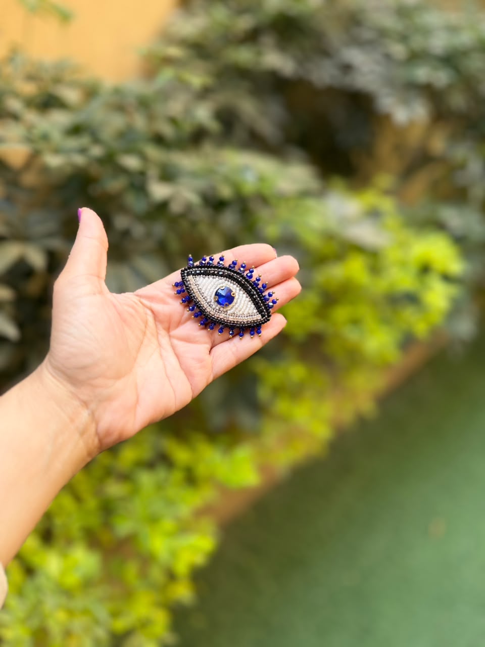 Evil Eye Statement Magnetic Pin