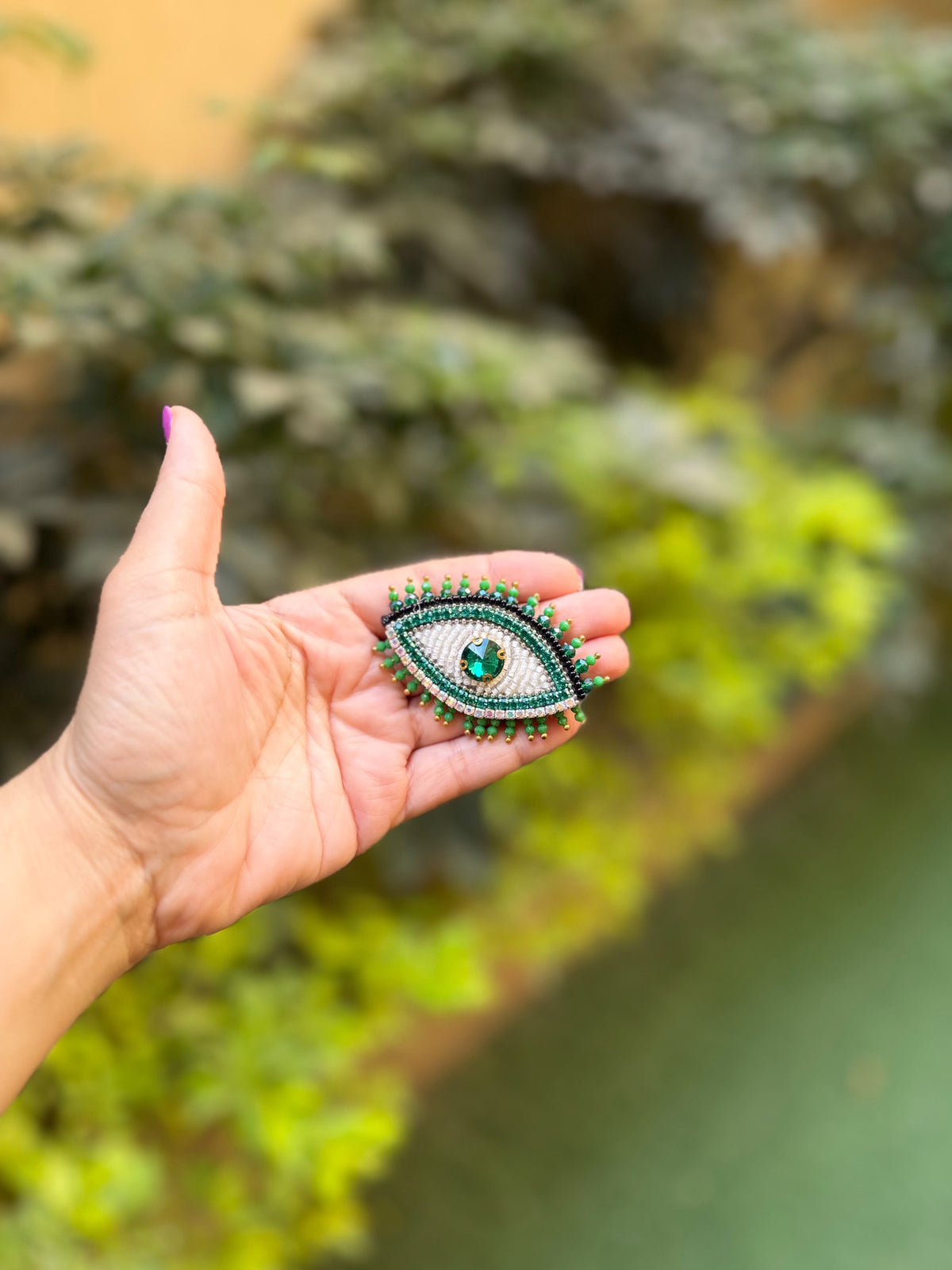 Evil Eye Statement Magnetic Pin