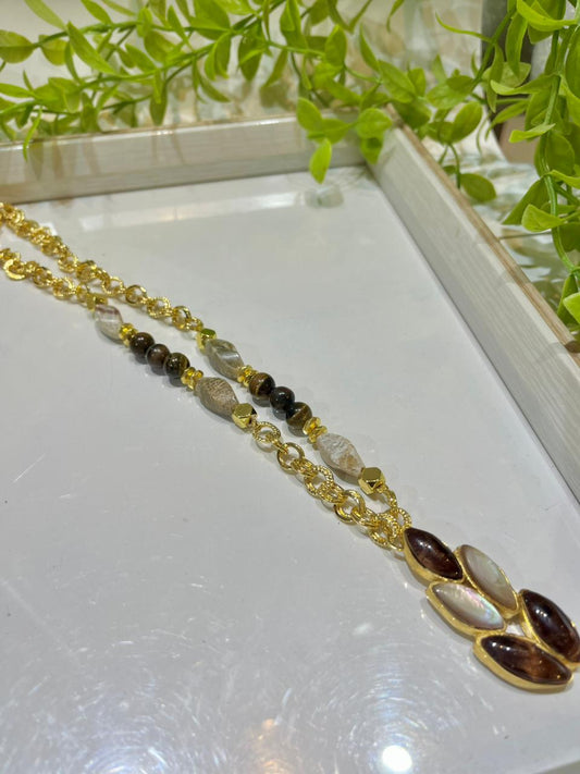 Sunbulah Necklace ( عقد السنبله)