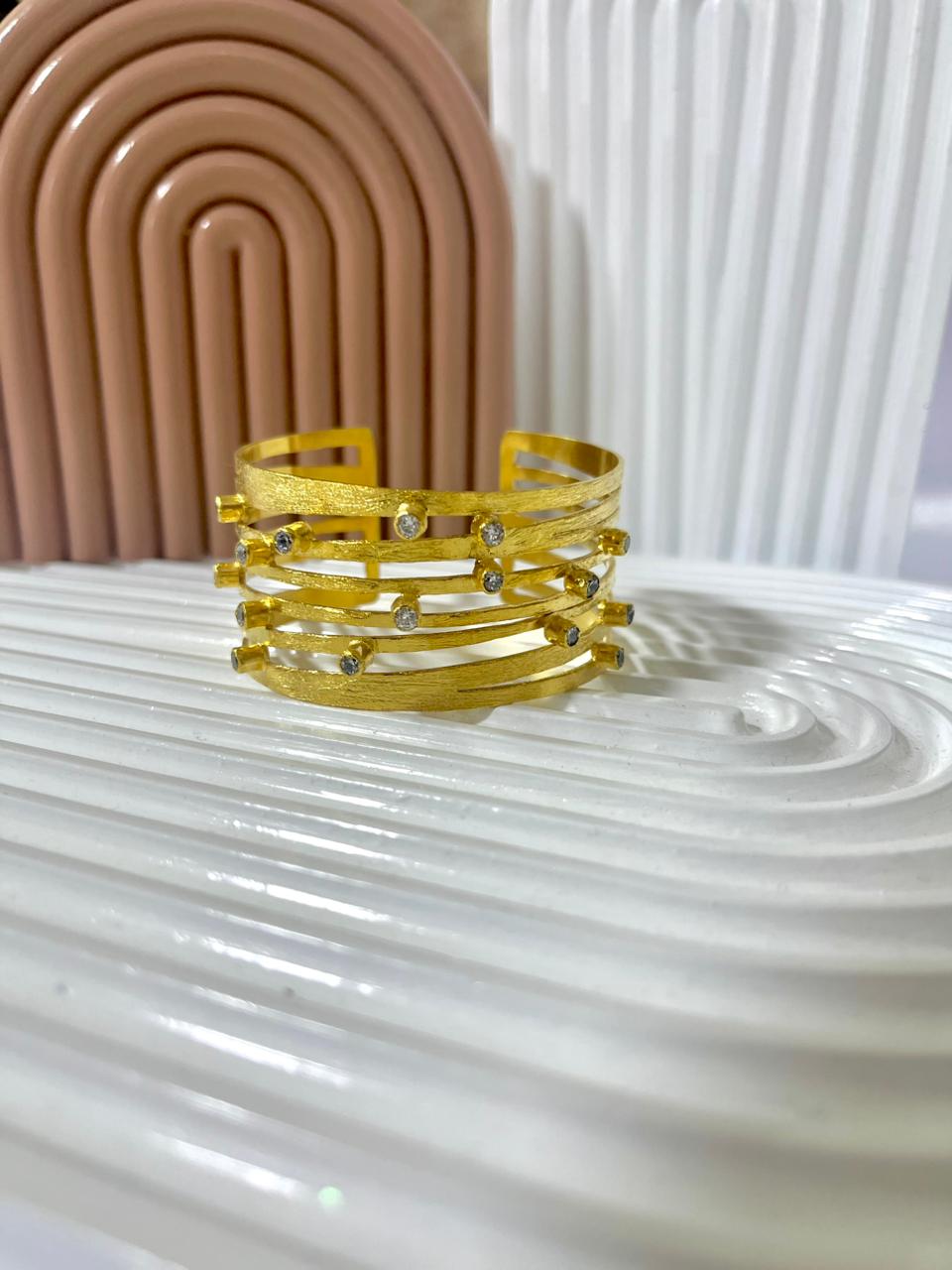Golden Horizon Open Cuff.