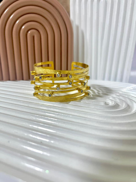 Golden Horizon Open Cuff.