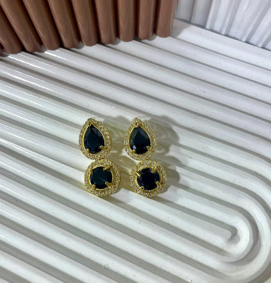 Royal teardrop dangles
