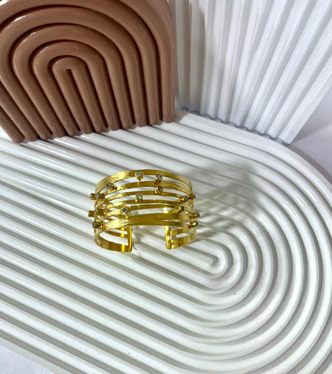 Golden Horizon Open Cuff.