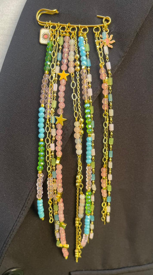 Boho Galaxy Charm Pin