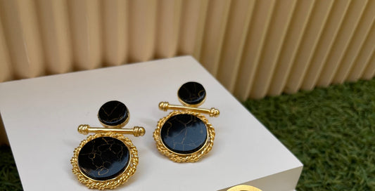 Black earrings