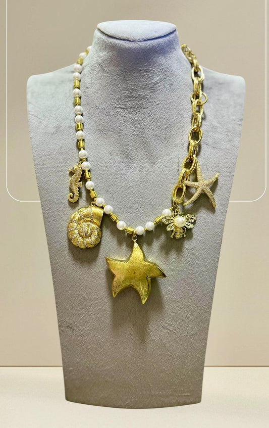 Golden Ocean Charms
