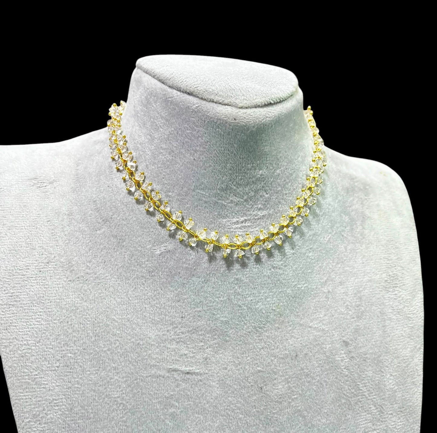 Dewdrop Crystal Choker
