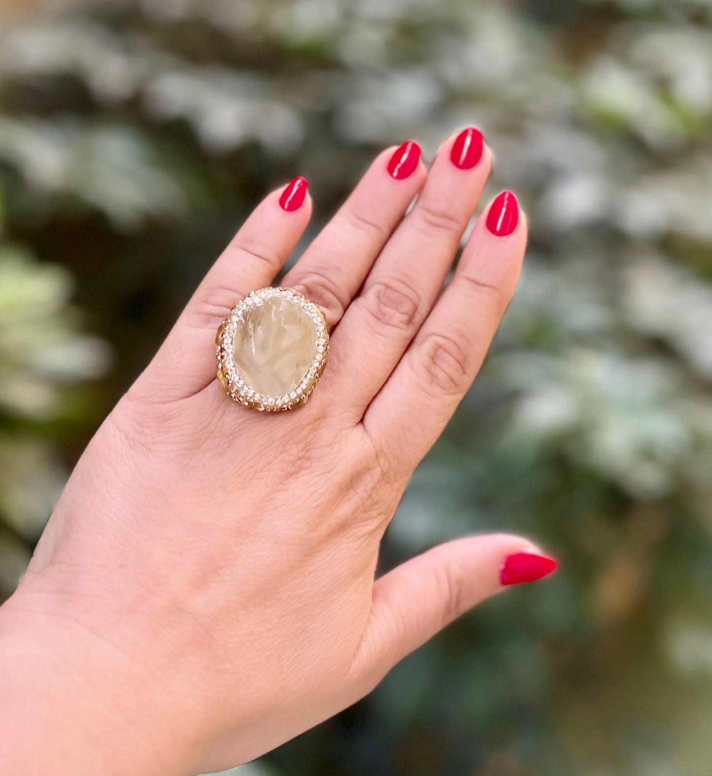 The Honey Glow Ring