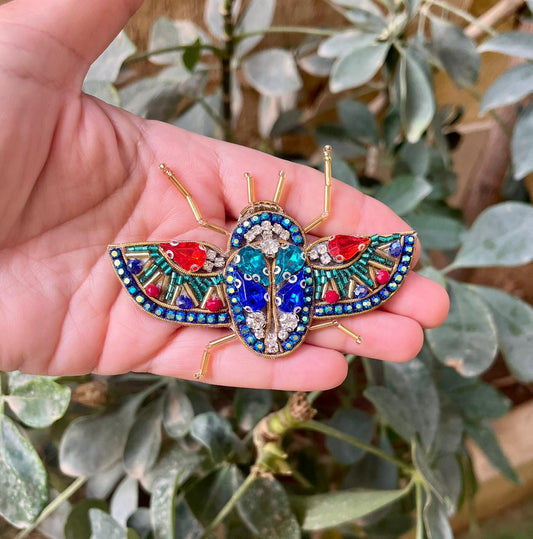 Luxe Winged Talisman Pin