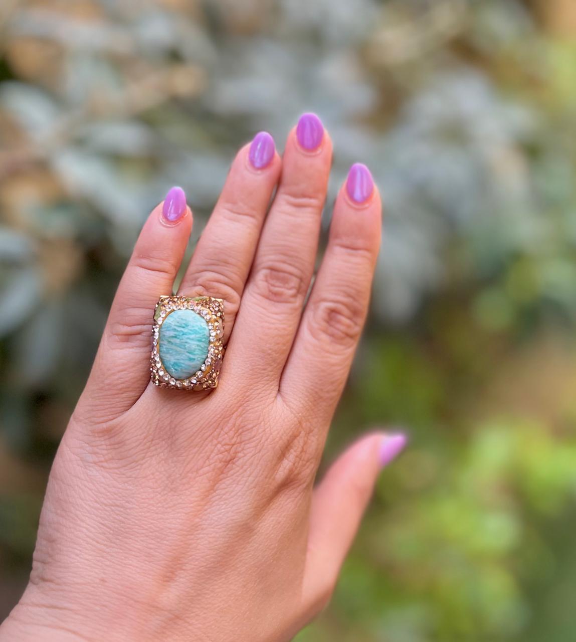 The Aqua Regal Ring