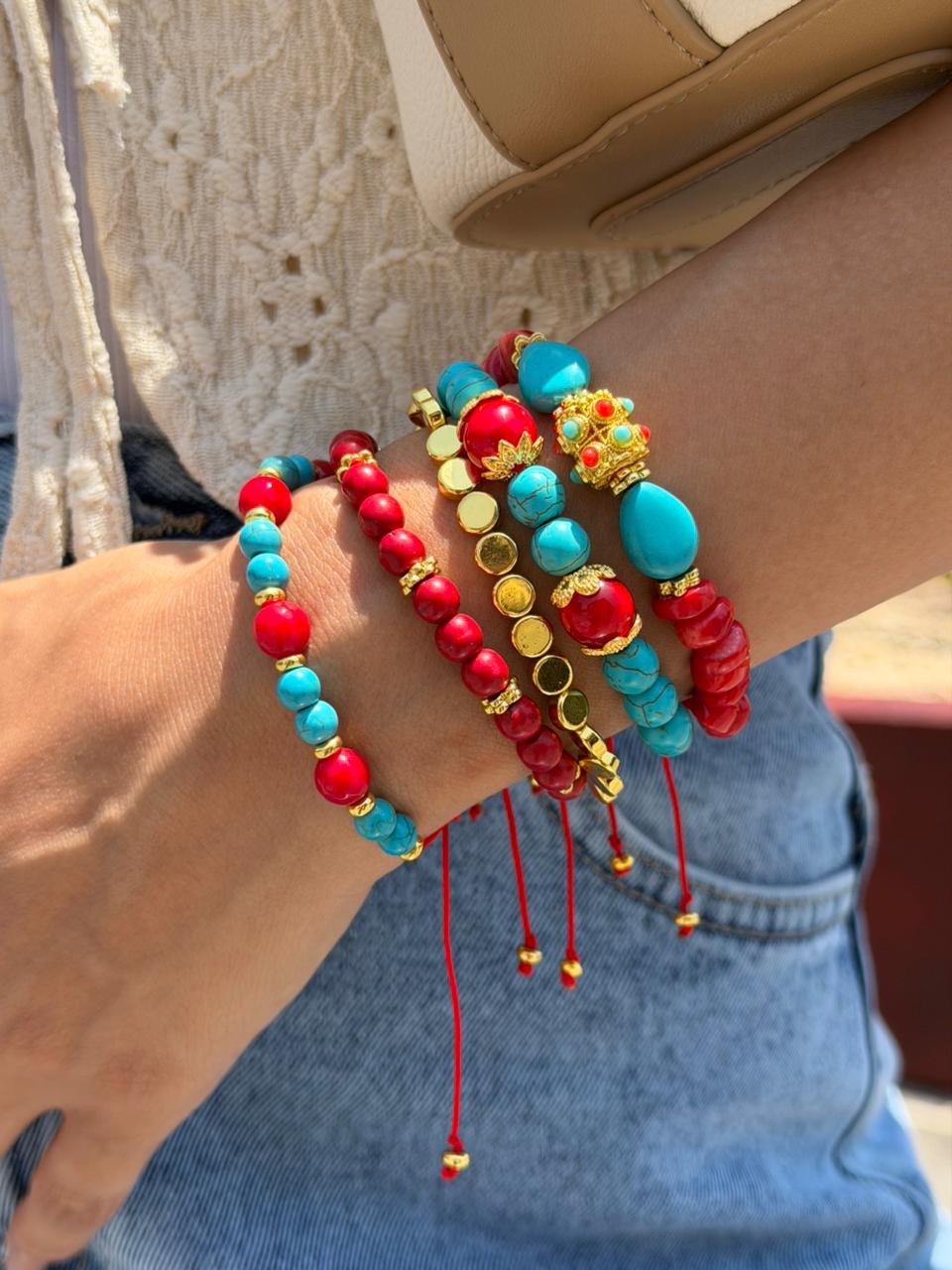 Royal Azure & Crimson Stack