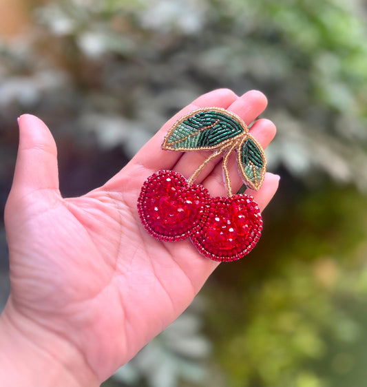 Cherry Bomb Brooch