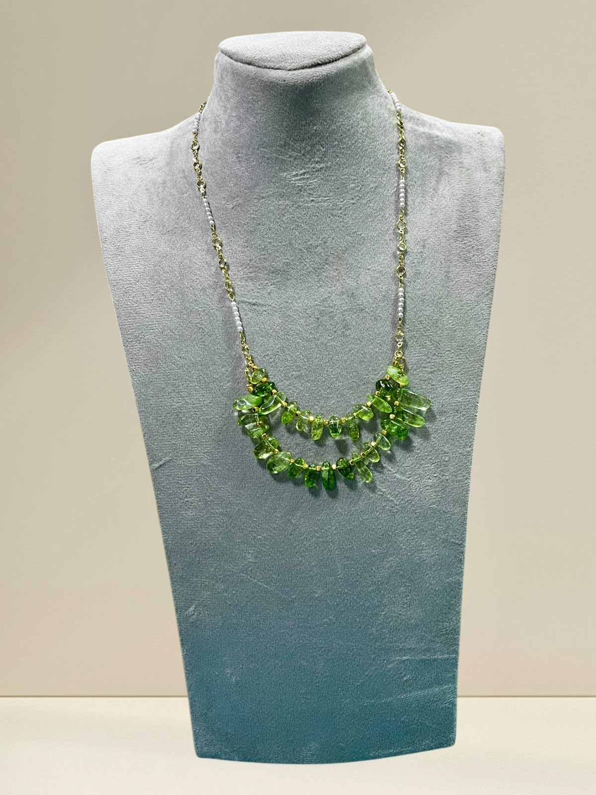 Amara Layered Gemstone Necklace